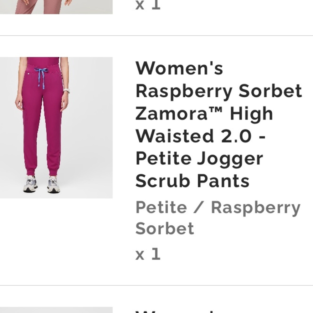 COPY - Figs high waisted Zamora jogger XLP